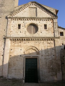 facciata di San Ponziano a Spoleto