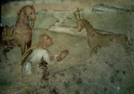 sant' Eustachio e il cervo