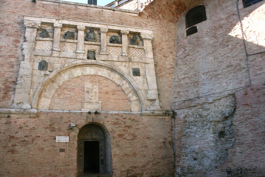 Porta Marzia, the southern entrance of the city’s Etruscan walls