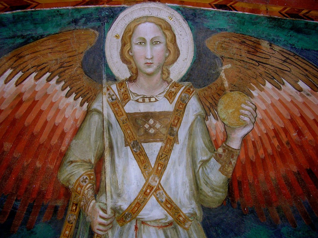 Affresco della cripta di San Ponziano a Spoleto. Foto A. Bazzoli