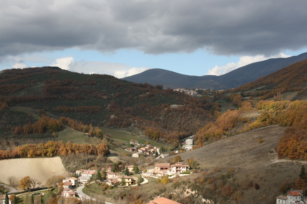 Preci, paesaggio appenninico