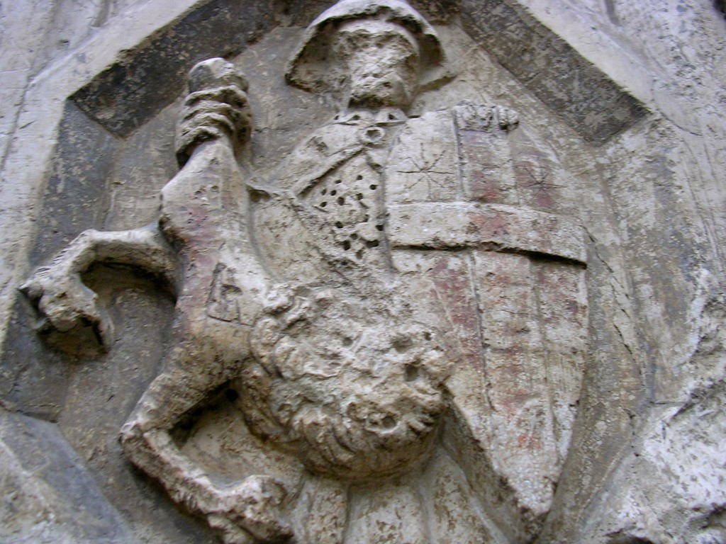 Rilievo del Palazzo dei Priori di Perugia. Foto A. Bazzoli