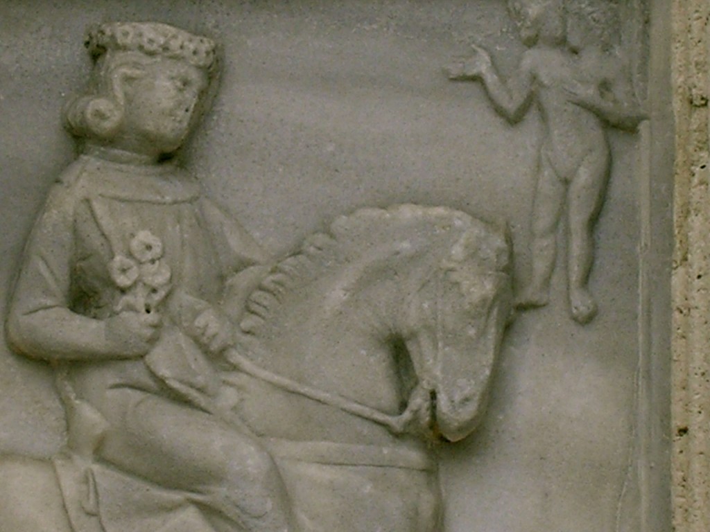 particolare della scena di maggio