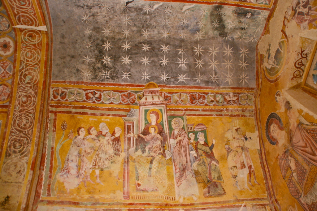 adorazione dei magi. Bominaco.