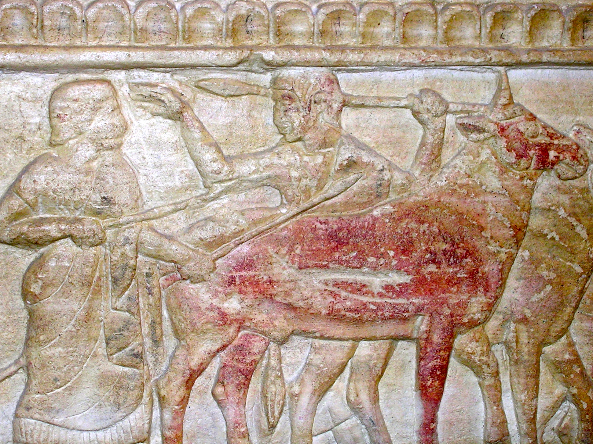 “Ver sacrum” sul sarcofago etrusco?